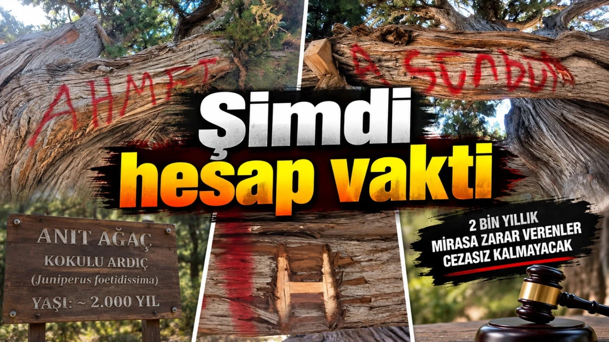Haber &Ouml;nses g&uuml;ndeme getirmişti! Anıt ardıca yapılanlar cezasız kalmayacak