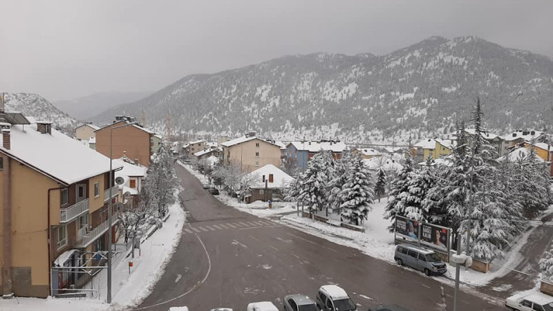 Derebucak&rsquo;ta eğitime kar engeli