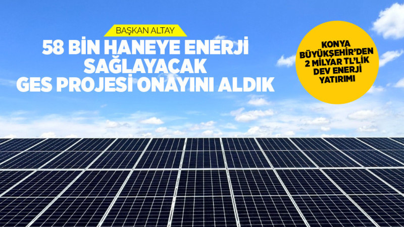 B&uuml;y&uuml;kşehir Belediyesinden dev enerji hamlesi!