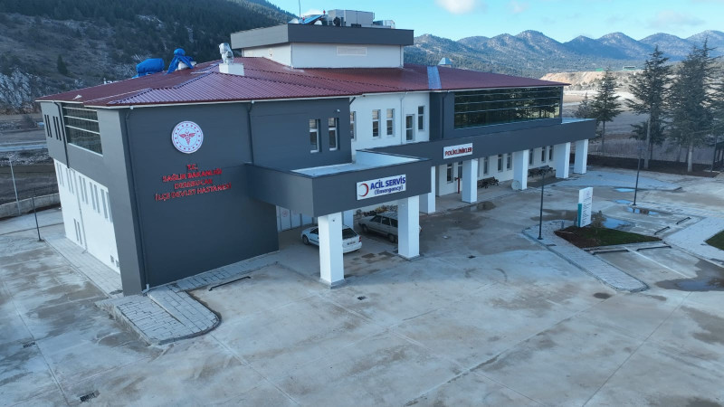 Derebucak'ın yeni devlet hastanesi hastalara şifa dağıtacak