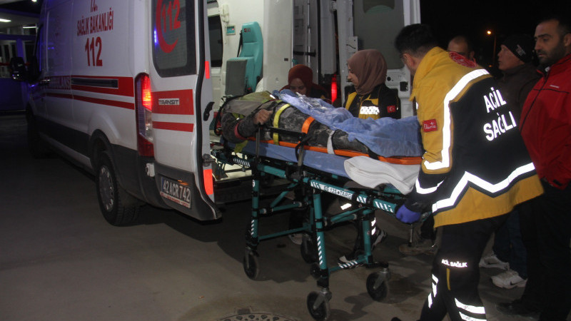 Mermer ocağında iş kazası: 1 yaralı