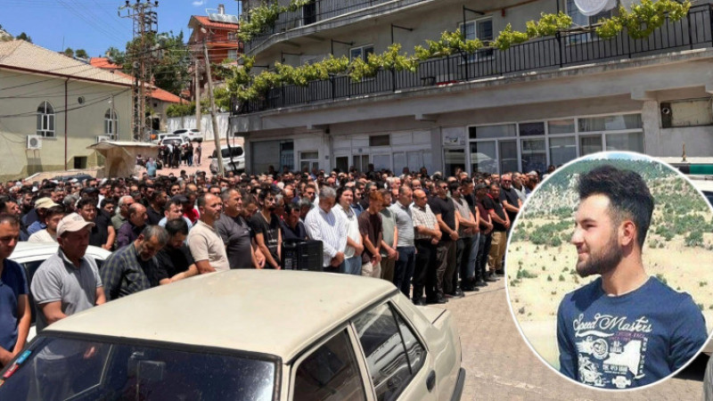 Kaybolan kurbanlığını ararken canından olan gence acı veda