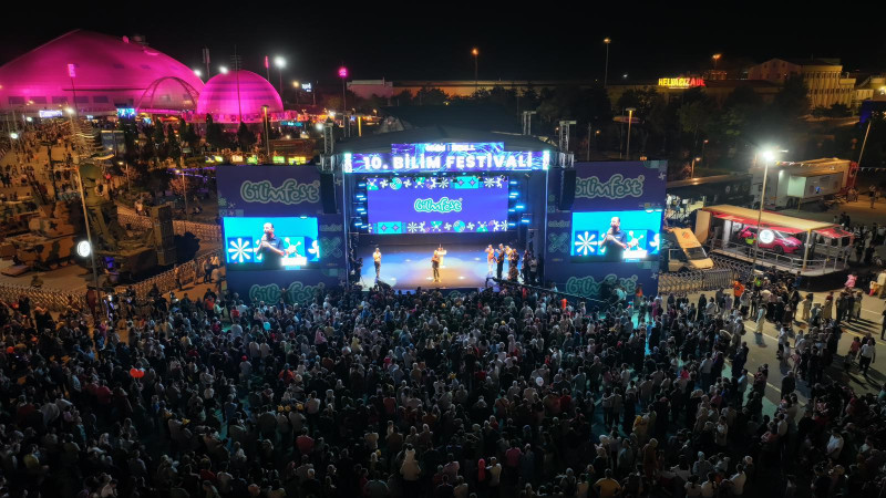 Bilim festivali coşkusu!