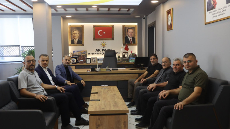 AK Partili milletvekili &Uuml;nal Karaman Beyşehir'i ziyaret etti