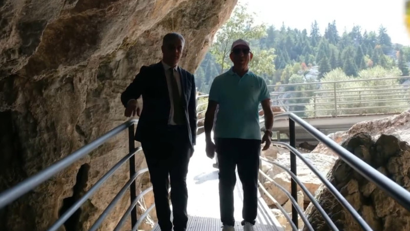 Derebucaklı iş insanı Kemal Şahin ata topraklarında