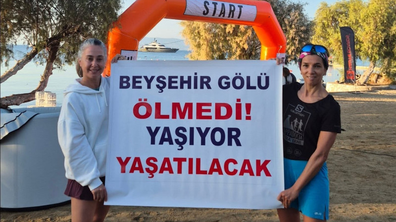 Bodrum&rsquo;dan Beyşehir G&ouml;l&uuml; i&ccedil;in &ccedil;ok anlamlı mesaj