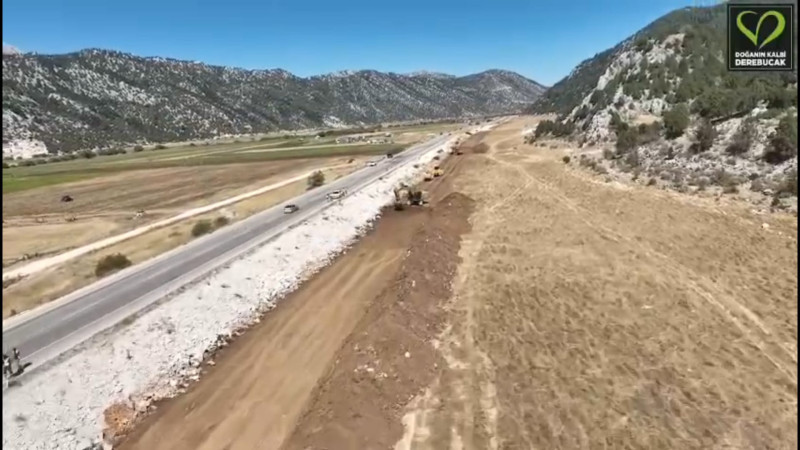 Başkan Ahmet Kısa duyurdu... B&ouml;l&uuml;nm&uuml;ş yol &ccedil;alışmaları başladı