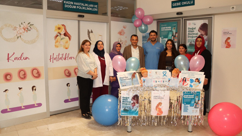Hastanede normal doğumun &ouml;nemi anlatıldı