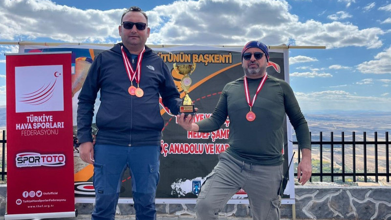 Beyşehir Havacılık Spor Kul&uuml;b&uuml; T&uuml;rkiye şampiyonasında 3'&uuml;nc&uuml; oldu