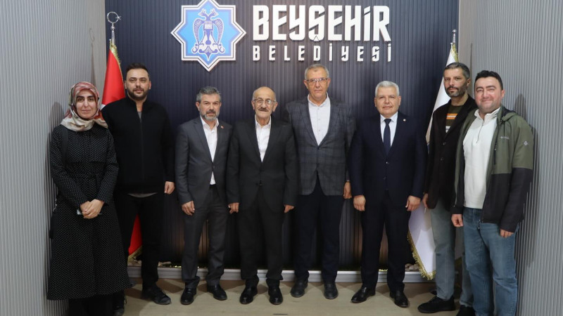YRP'lilerden Beyşehir Belediyesi'ne s&uuml;rpriz ziyaret
