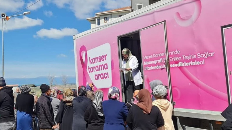 Mobil kanser tarama aracı Beyşehirliler i&ccedil;in geliyor