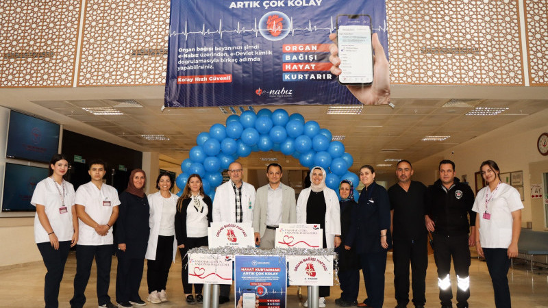 Beyşehir Devlet Hastanesinde organ bağışı haftası etkinlikleri