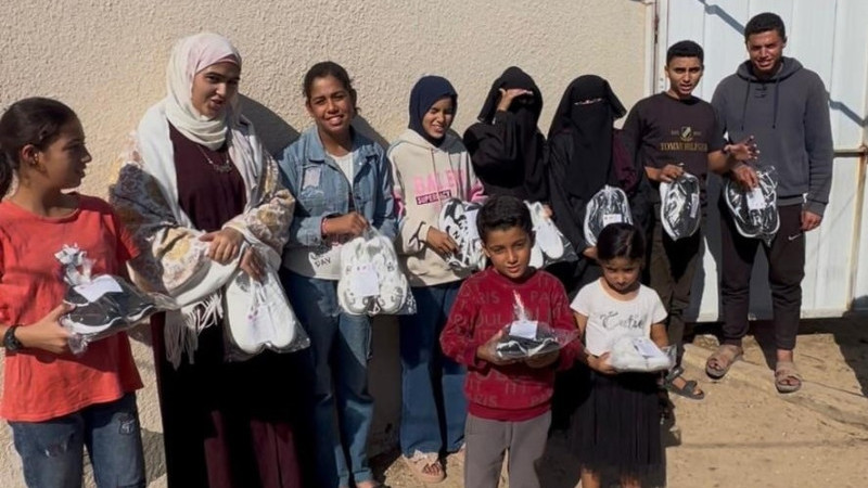 &ldquo;Sevgin Umut Olsun&rdquo; Projesiyle Gazze&rsquo;ye Yardımlar S&uuml;r&uuml;yor