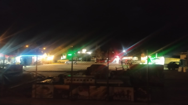 Sokak lezzetleri helikopter pistinde buluştu