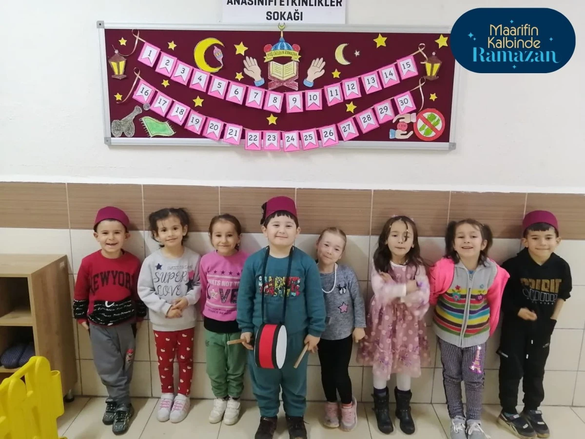 H&uuml;y&uuml;k'te okullarda ramazan coşkusu