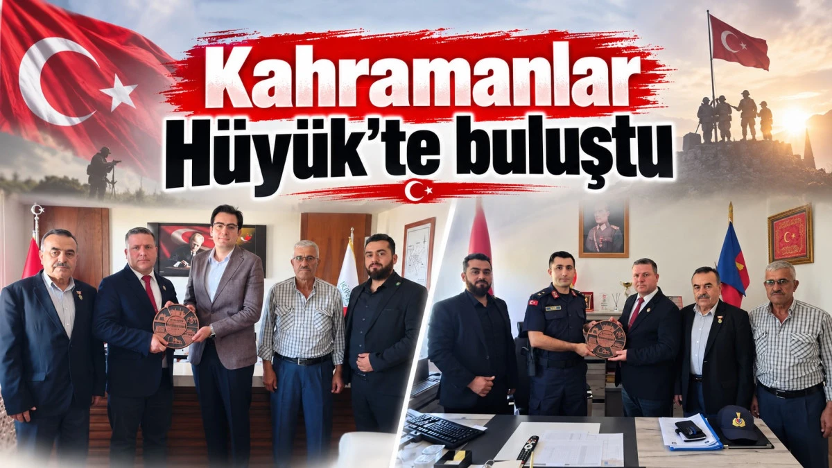 H&uuml;y&uuml;k&rsquo;te vefa ziyaretleri