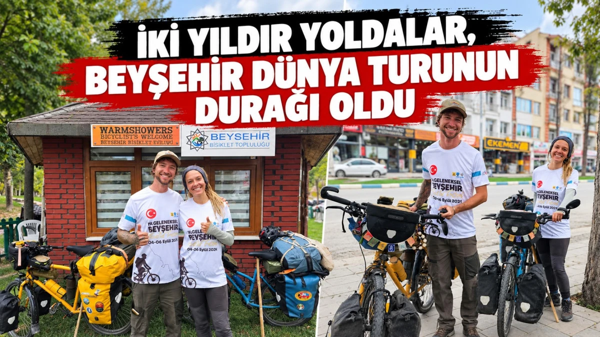 İki bisiklet, binlerce kilometre, tek bir b&uuml;y&uuml;k macera