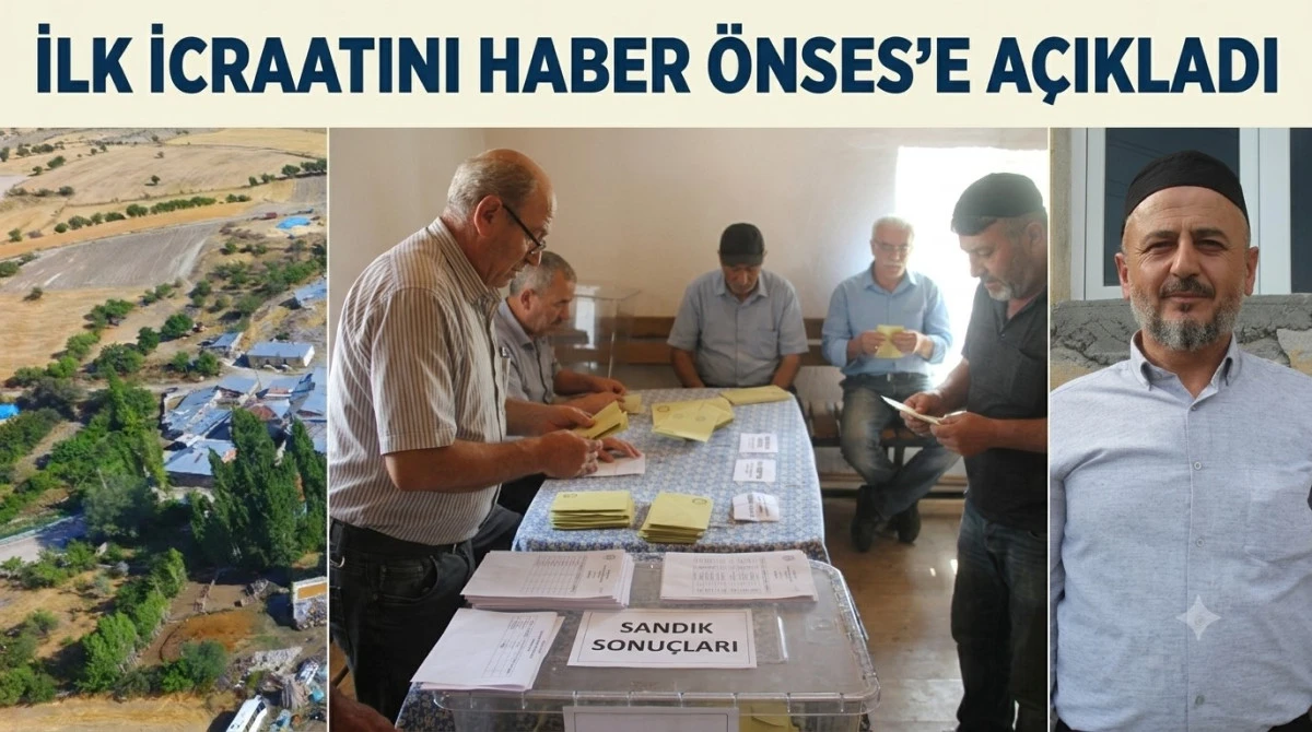 "İlk işimiz su sorununu &ccedil;&ouml;zmek&rdquo;