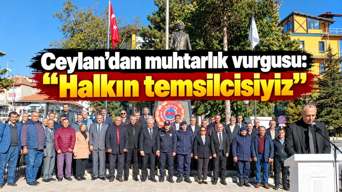 İlkay Ceylan: &ldquo;Muhtar mahallenin sesidir&rdquo;
