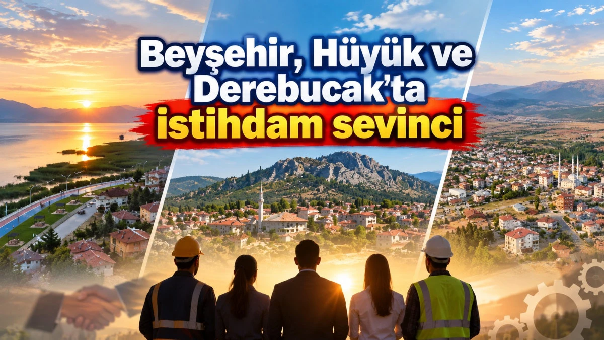 İŞKUR&rsquo;dan Beyşehir&rsquo;de 219 kişiye istihdam