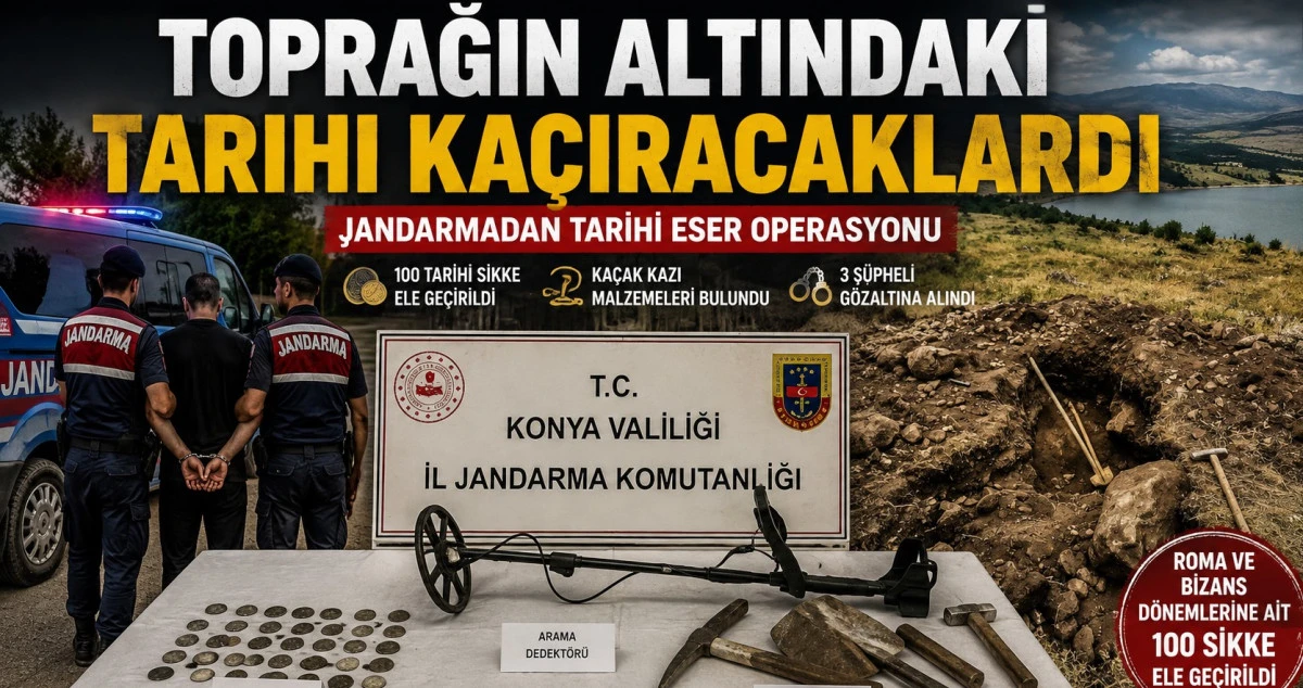 Jandarmadan tarihi eser operasyonu