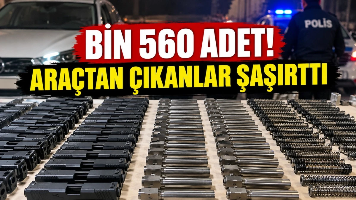 Ka&ccedil;ak silah operasyonu!