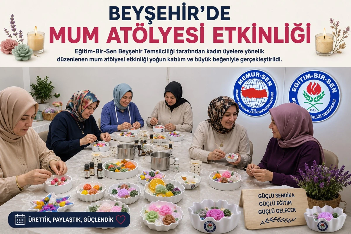 Kadın &uuml;yelerden renkli ve kokulu tasarımlar