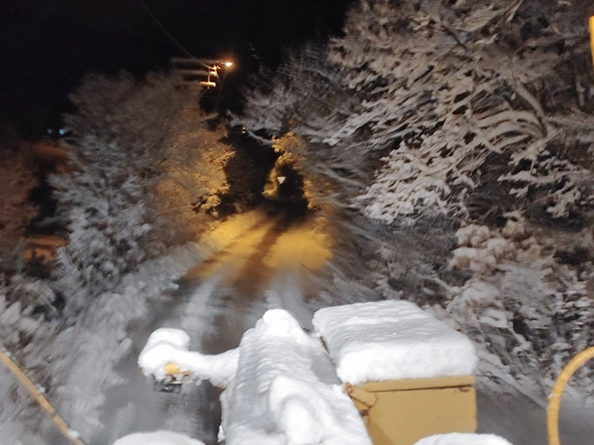 Kar ve yağmur Konya'yı sardı