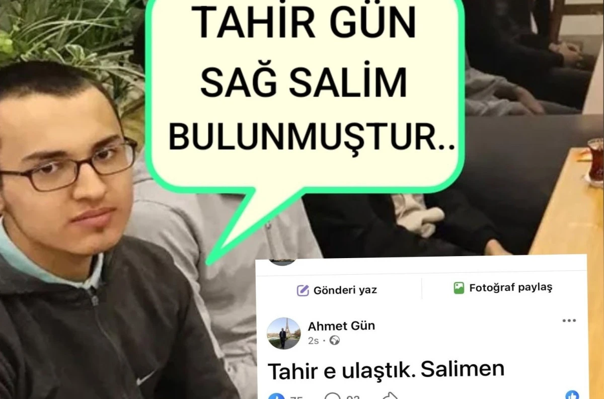 Kayıp liseli gen&ccedil;ten sevindiren haber