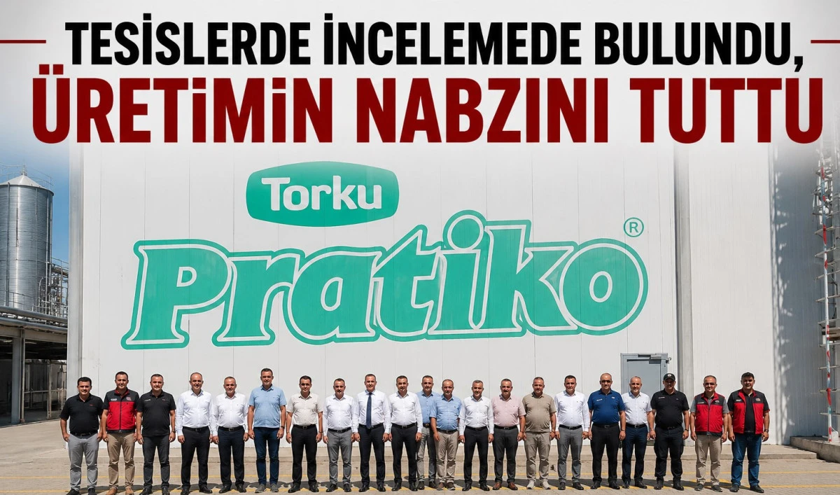 Kaymakam Akpınar'dan sanayi ve &uuml;retim turu