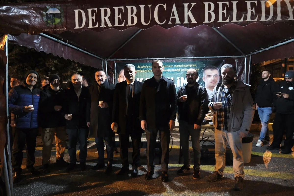 Kaymakam Arabacı ve Başkan Kısa kandil coşkusuna ortak oldu