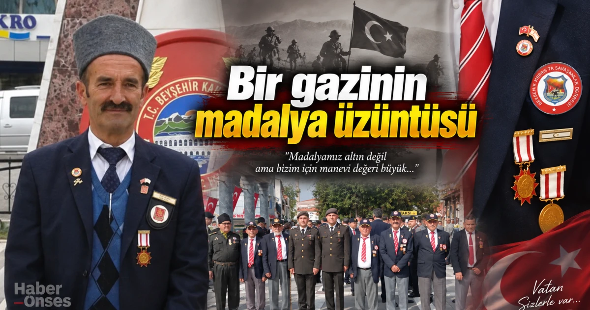 Kıbrıs Gazisi kaybolan madalyası i&ccedil;in yardım bekliyor