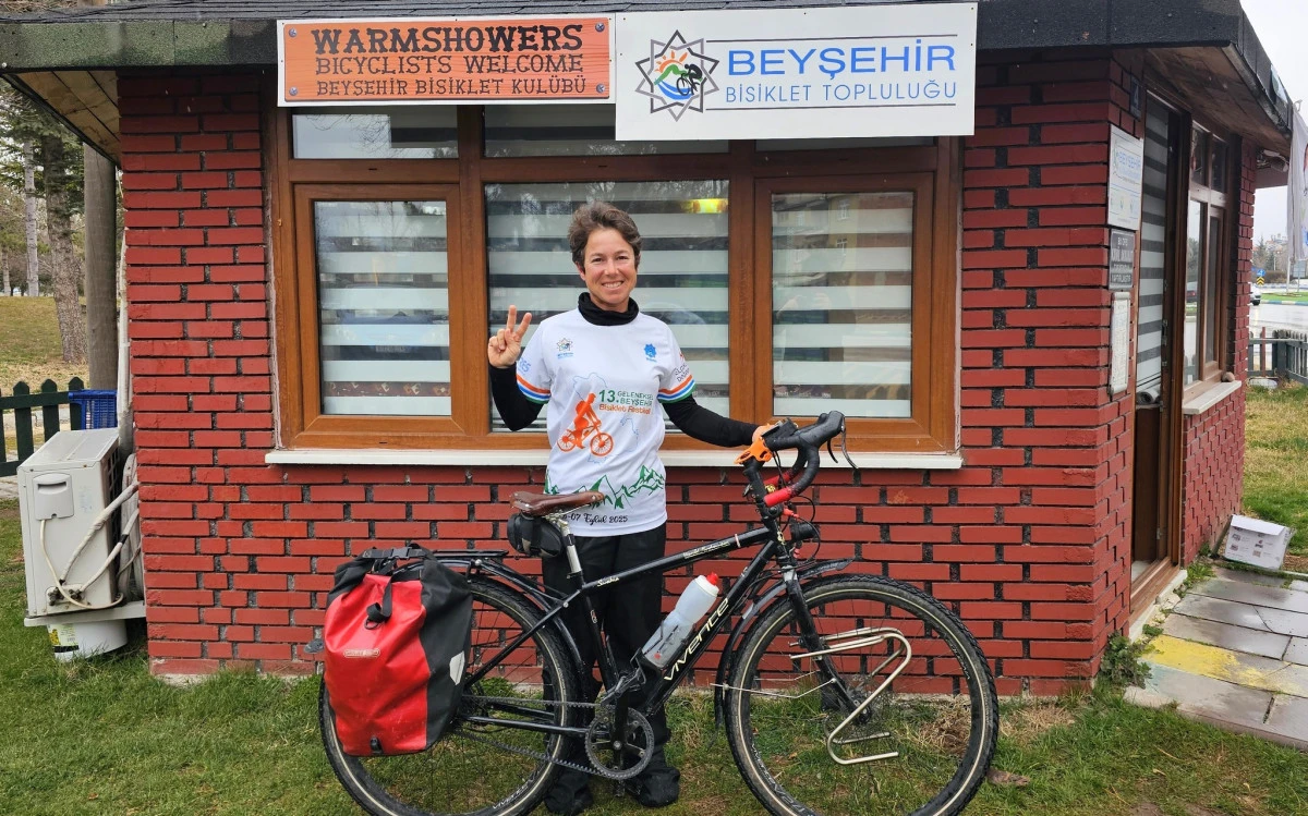 Kıtaları aştı, Beyşehir'de mola verdi