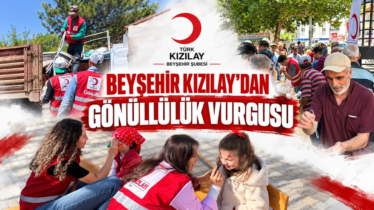 Kızılay Beyşehir sahada! Yardımlar i&ccedil;in hane hane inceleme