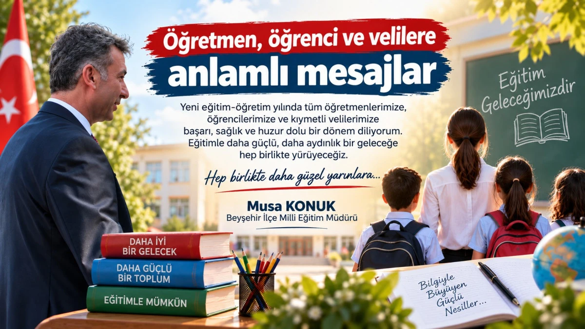 Konuk&rsquo;tan &ouml;ğrencilere: &ldquo;Yolunuz a&ccedil;ık, yarınlarınız aydınlık olsun&rdquo;