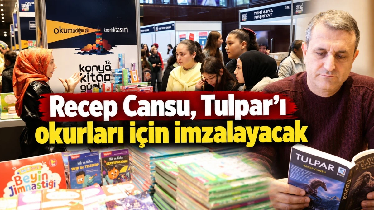 Konya Kitap G&uuml;nleri kapılarını a&ccedil;tı
