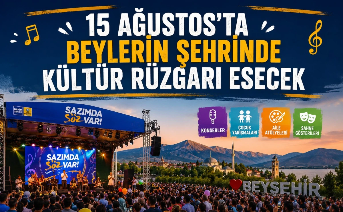 Konya K&uuml;lt&uuml;r G&uuml;nleri Beyşehir'e geliyor