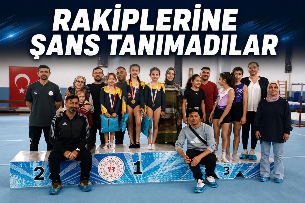 Konya&rsquo;da DMR Cimnastik r&uuml;zgarı!