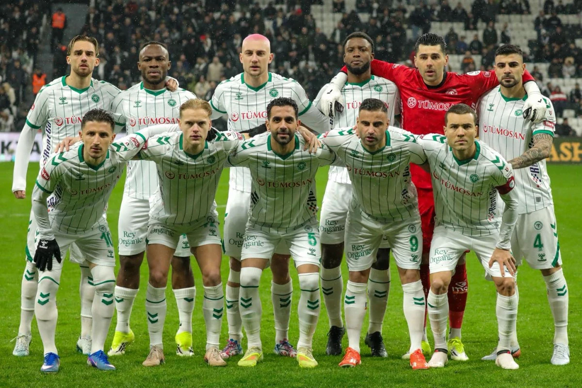 Konyaspor &ouml;ne ge&ccedil;ti, Beşiktaş&rsquo;a direnemedi