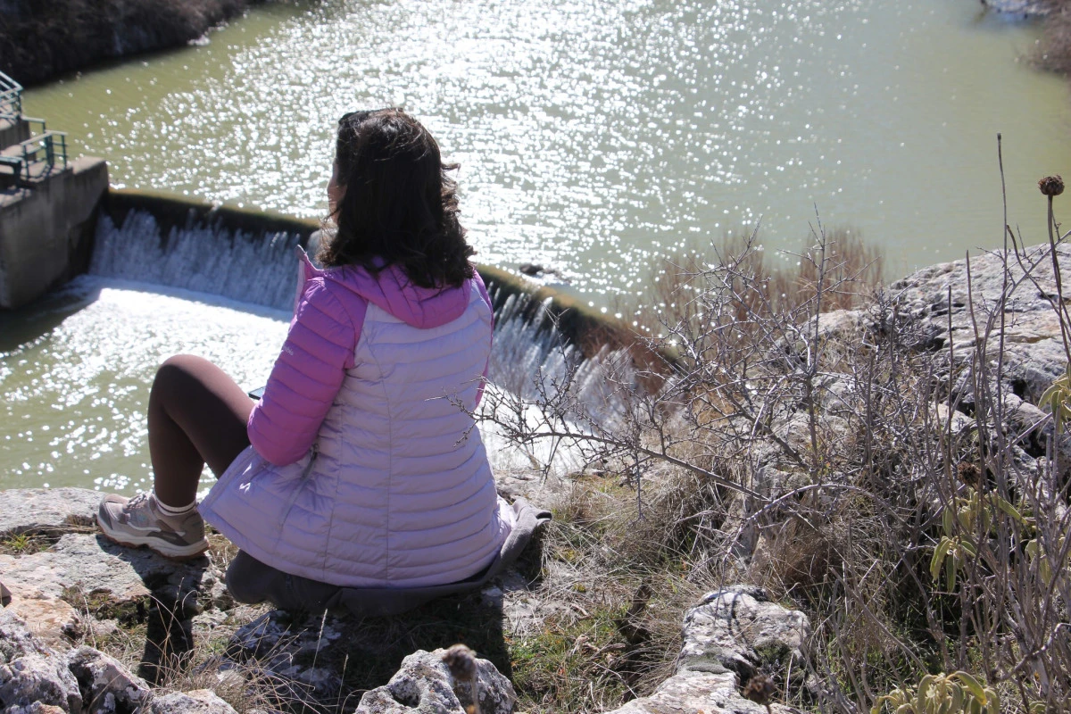 Kuruyan tabiat harikası yeniden hayat buldu