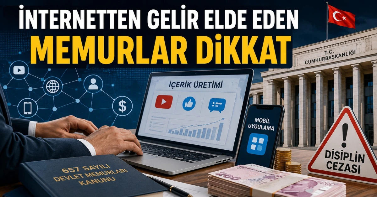 Memura dijital gelir uyarısı! Disiplin cezası g&uuml;ndemde