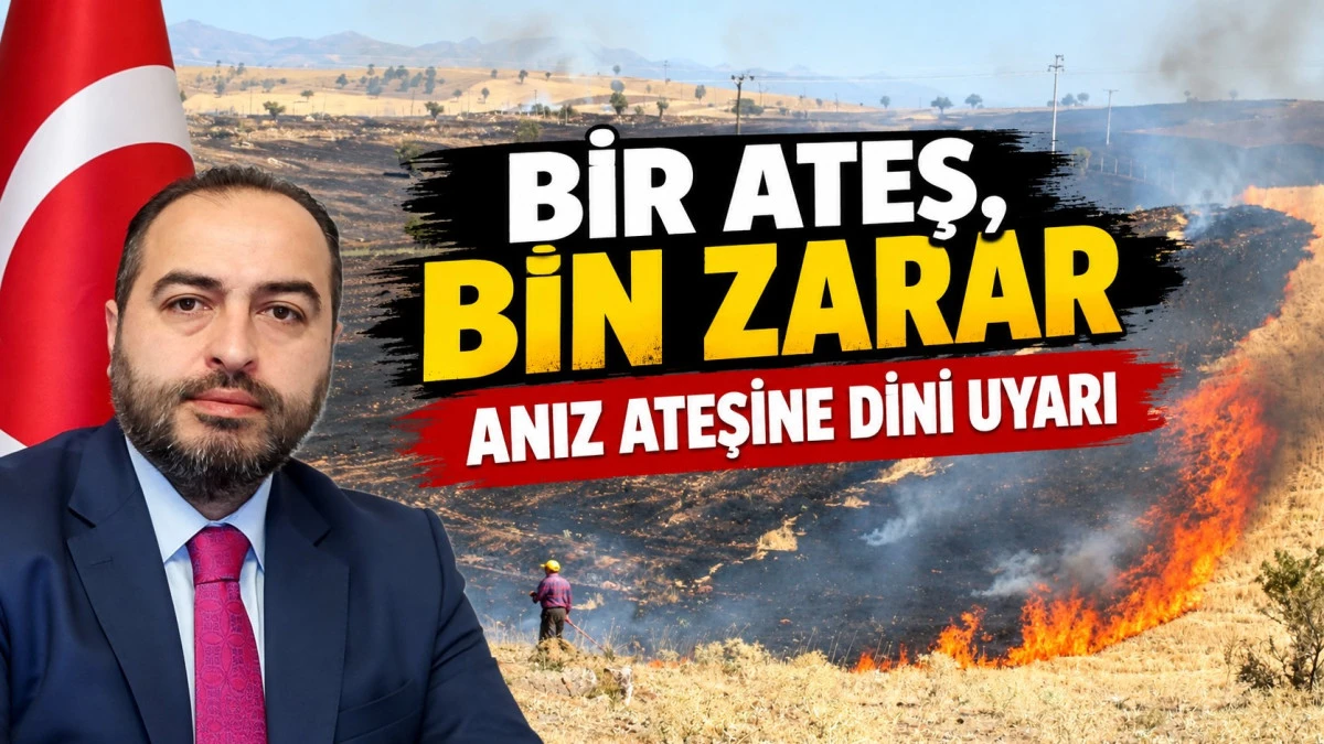 M&uuml;ft&uuml; Aktaş: &ldquo;Anız Yakmak Caiz Değildir!&rdquo;
