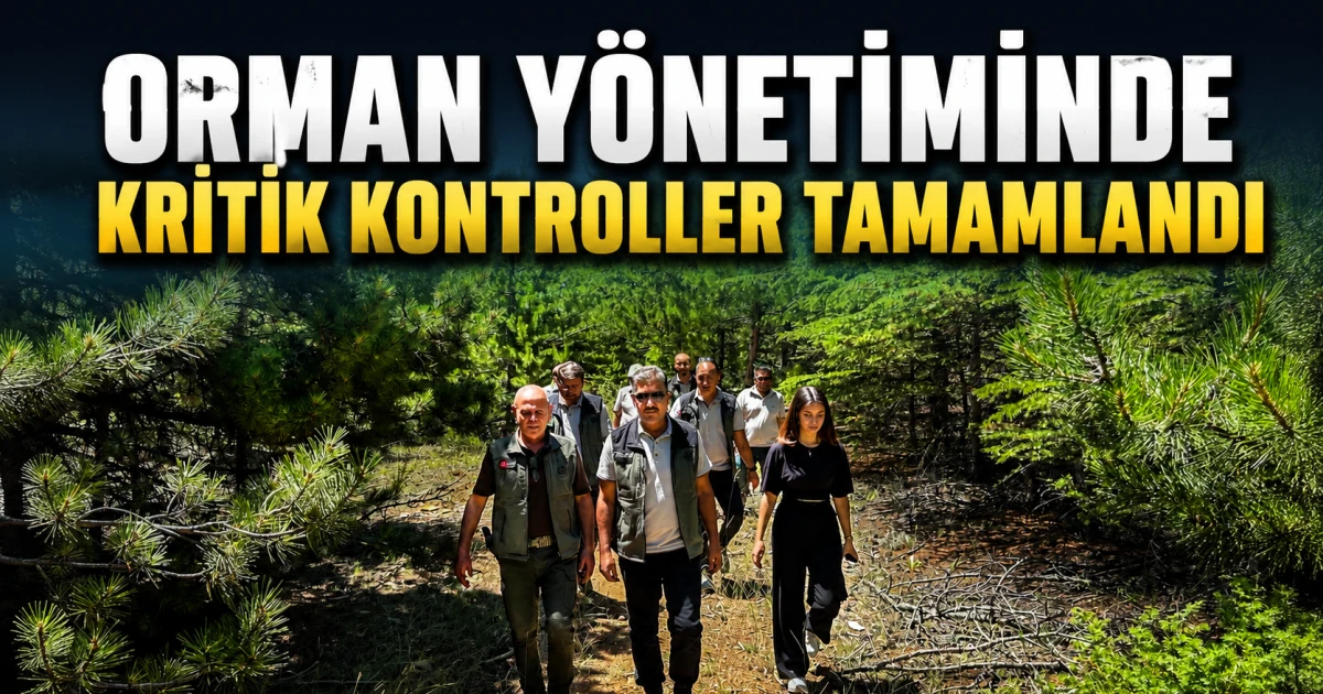 Ormanların geleceği sahada planlanıyor