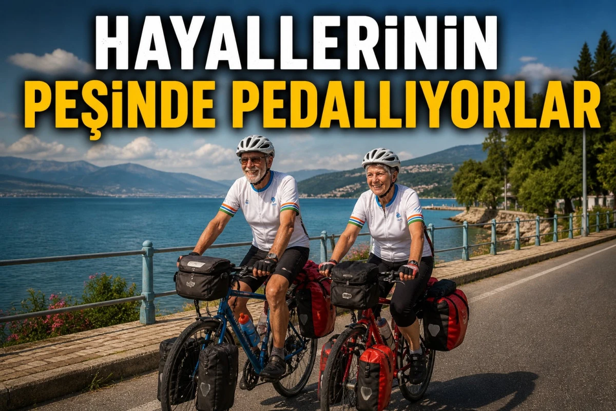 Pedallar yaş tanımıyor, Avrupa turunda Beyşehir molası