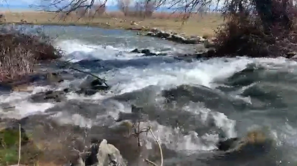 Pınarlar coştu, Beyşehir G&ouml;l&uuml;&rsquo;ne bereket getirdi