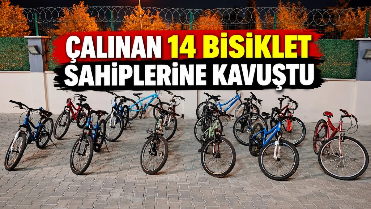 Polisten &ccedil;alıntı bisiklet operasyonu! 8 tutuklama