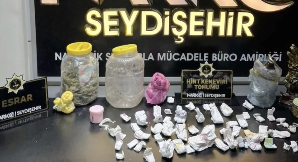 Polisten uyuşturucu operasyonu