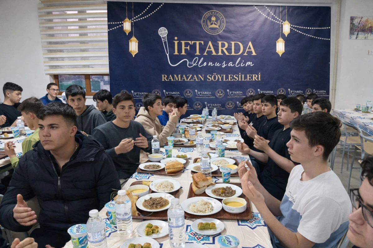 Ramazan ruhu okullara taşındı