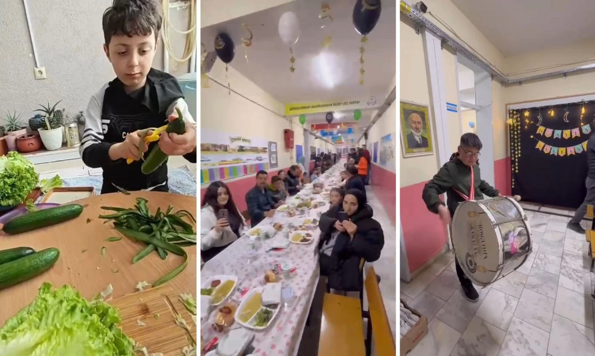 Şehit Şefik Ayaydın İlkokulu&rsquo;nda Ramazan&rsquo;ın Bereketi Paylaşıldı