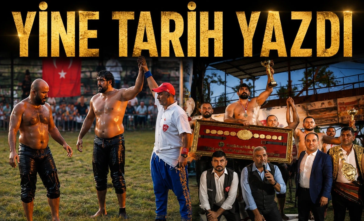 Seki&rsquo;nin başpehlivanı yine Beyşehirli İsmail Ko&ccedil;